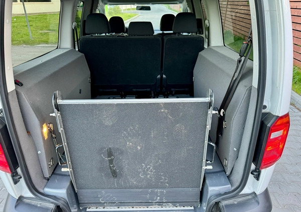 Volkswagen Caddy cena 130000 przebieg: 180000, rok produkcji 2019 z Białobrzegi małe 466